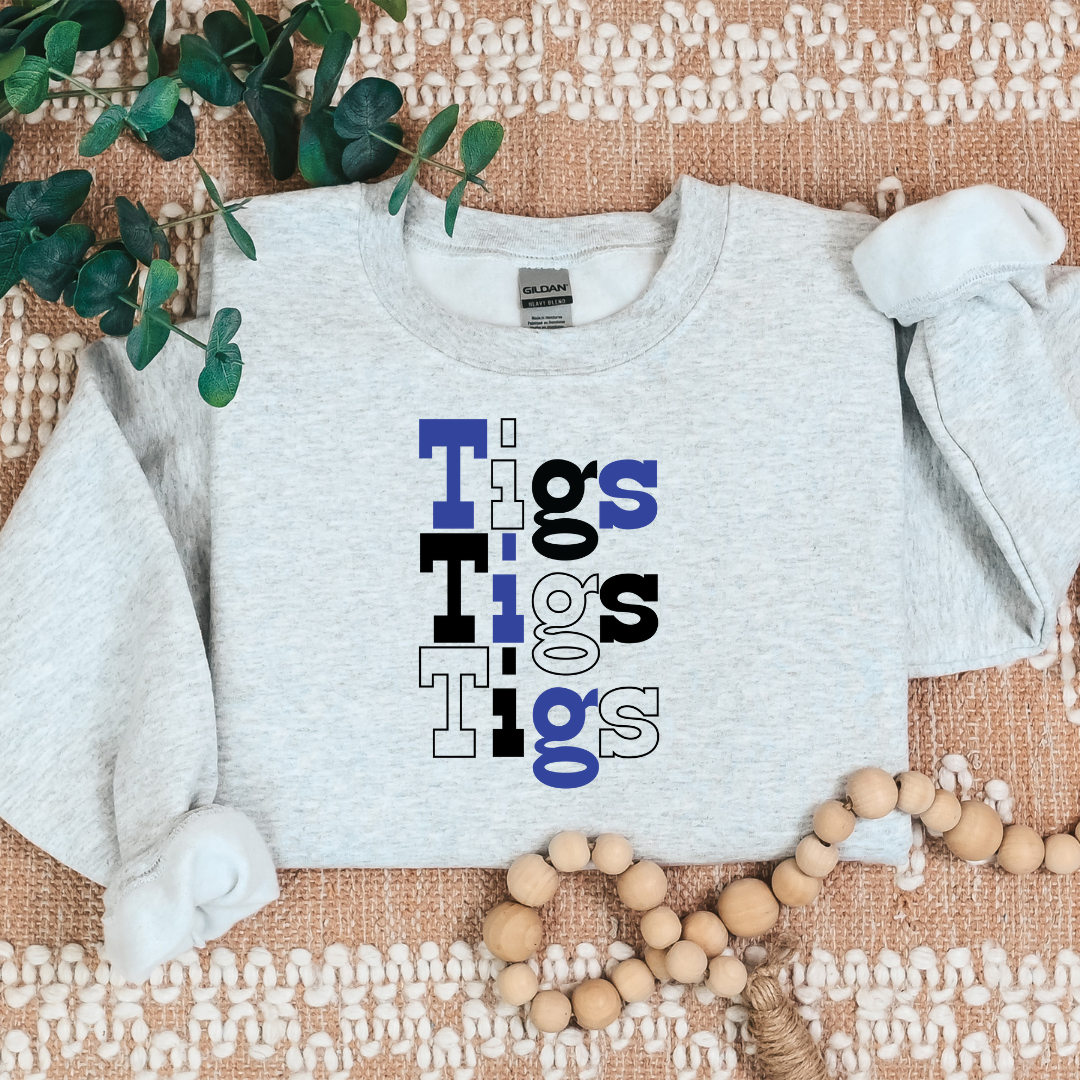 university of memphis tigers college football crewneck sweatshirt